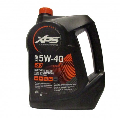 4T 5W-40 Synthetic Blend Oil (1 US gal. (3.785 L))