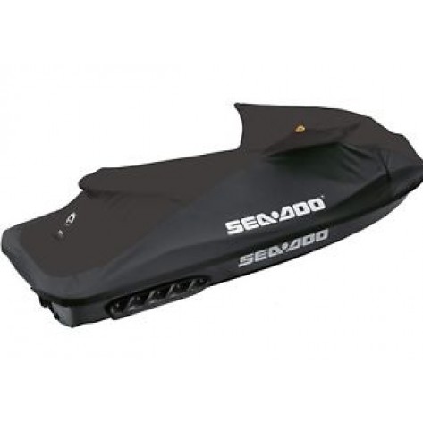 Trailering Cover - Sea-Doo SPARK 2up (compatible with Adjustable Riser and BRP Audio-Portable System; Black