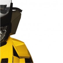 Windshield Side Deflector Kit (smoke) - REV-XR, XU Fits extra high and ultra high windshields using base kit