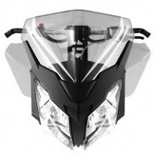 Medium Injected Windshield and Side Deflector Kit